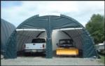 26'Wx24'Lx12'H quonset cover garage